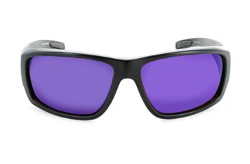 Image of Optic Nerve One Gamefish Sunglasses, Matte Black Frame, Polarized Brown with Blue Mirror Lens 17024