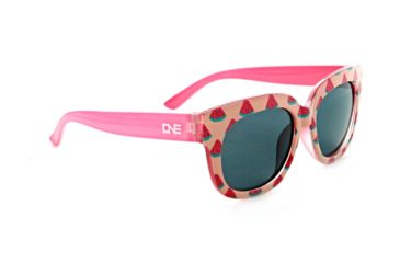 Image of Optic Nerve One Tart Kids Sunglasses, 4-6 Years, Watermelon Frame, Polarized Smoke Lens 18043