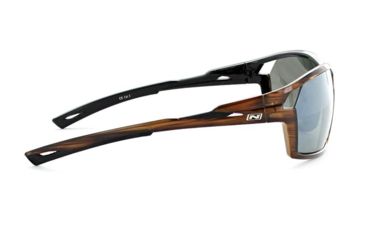 Image of Optic Nerve Primer Polarized Sunglasses, Shiny Dark Driftwood Demi Frame, Lens 2 Sets- Polarized Smoke, Copper 21821