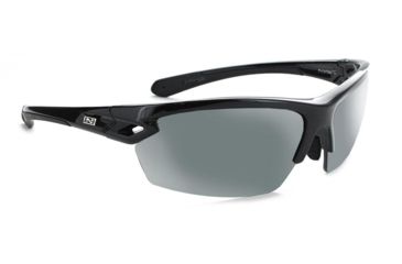 Image of Optic Nerve Voodoo Polarized Sunglasses, Shiny Black Frame, Lens 2 Sets- Polarized Smoke w/Silver Flash, Copper 21820