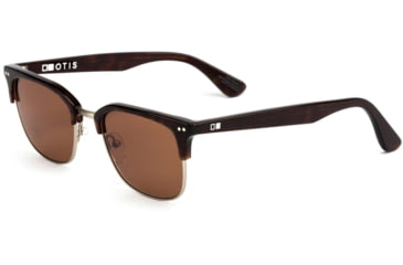 Image of OTIS 100 CLUB Sunglasses, Sasa Brown/Brushed Gunmetal/Brown Polar, 51.5-20-148, 125-1902P