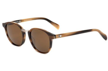 Image of OTIS A DAY LATE Sunglasses, Eco Hornwood/Brown Polar, 50-23-140, 25-2101P