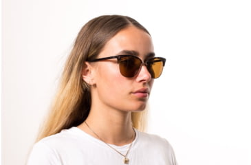 Image of OTIS LITTLE LIES Sunglasses - Womens, Matte Dark Tort/Brown Polar, 56-17-140, 20-1801P