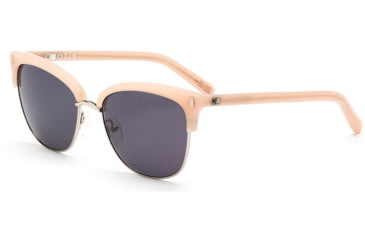 Image of OTIS LITTLE LIES Sunglasses - Womens, Matte Pink Sea Glass/Grey, 56-17-140, 20-1802