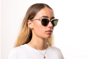 Image of OTIS LITTLE LIES Sunglasses - Womens, Matte Pink Sea Glass/Grey, 56-17-140, 20-1802