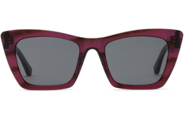 Image of OTIS VIXEN Sunglasses - Womens, Trans Berry Aqua/Smokey Blue, 53-19-145, 131-2001