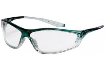 Image of Peltor Tekk Protection Sports Inspired Safety Eyewear,Clear Lens,Green Frame,Case of 10 90703-80025T-CS