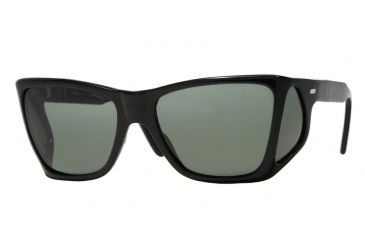 Image of Persol PO0009 Progressive Prescription Sunglasses PO0009-95-31-57 - Lens Diameter 57 mm, Frame Color Black
