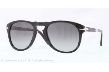 Image of Persol PO0714SM Progressive Prescription Sunglasses PO0714SM-95-71-52 - Lens Diameter 52 mm, Frame Color Black