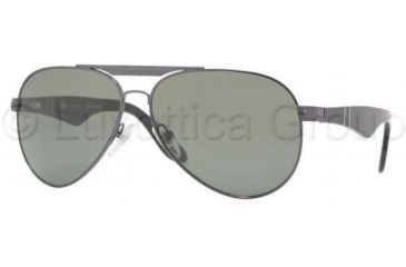 Image of Persol PO2365S Sunglasses 796/58-5913 - Anthracite Crystal Green Polarized
