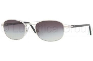 Image of Persol PO2381S Bifocal Prescription Sunglasses PO2381S-518-32-5320 - Frame Color: Silver, Lens Diameter: 53 mm