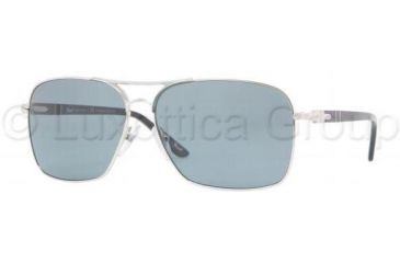 Image of Persol PO2394S Progressive Prescription Sunglasses PO2394S-518-4N-6013 - Lens Diameter: 60 mm, Frame Color: Silver