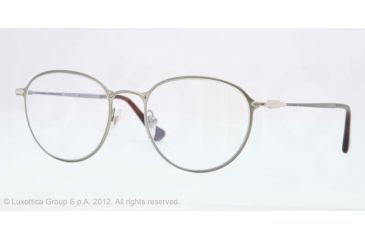 Image of Persol PO2426V Bifocal Prescription Eyeglasses 1052-50 - Gunmetal Frame, Demo Lens Lenses