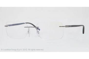 Image of Persol PO2429V Progressive Prescription Eyeglasses 1039-53 - Gunmetal Frame, Demo Lens Lenses