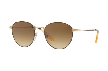 Image of Persol PO2445S Progressive Prescription Sunglasses, 52mm, Havana Gold, PO2445S-107551-52-PRO