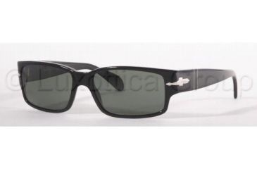 Image of Persol PO2832S Progressive Prescription Sunglasses PO2832S-95-58-5516 - Lens Diameter: 55 mm, Frame Color: Black