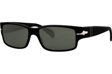 Image of Persol PO2832S Sunglasses Black Crystal Green