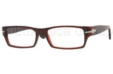 Image of Persol PO2857V Eyeglass Frames 685-5216 - Dark Bordeaux 