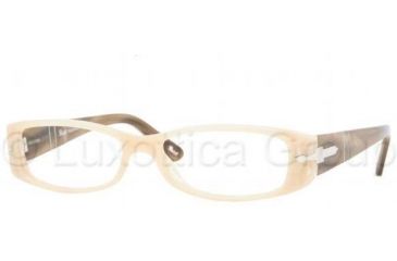 Image of Persol PO2898V Single Vision Prescription Eyewear 814-5315 - Striped Beige 