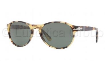 Image of Persol PO2931S Bifocal Prescription Sunglasses PO2931S-124-31-5517 - Lens Diameter 55 mm, Frame Color Light Havana