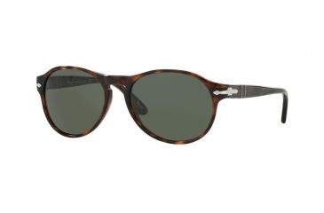 Image of Persol PO2931S Bifocal Prescription Sunglasses PO2931S-24-31-55 - Lens Diameter 55 mm, Frame Color Havana
