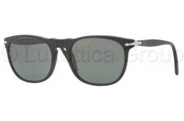 Image of Persol PO2994S Progressive Prescription Sunglasses PO2994S-900-31-5219 - Lens Diameter: 52 mm, Frame Color: Matte Black