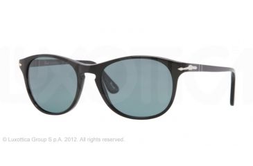 Image of Persol PO3042S Bifocal Prescription Sunglasses PO3042S-95-4N-54 - Lens Diameter 54 mm, Frame Color Black
