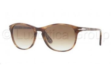 Image of Persol PO3042S Bifocal Prescription Sunglasses PO3042S-979-51-5117 - Lens Diameter 51 mm, Frame Color Striped Beige