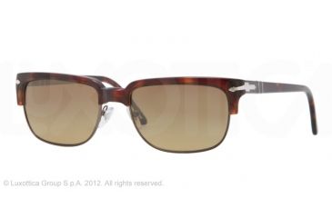 Image of Persol PO3043S Bifocal Prescription Sunglasses PO3043S-24-81-54 - Lens Diameter 54 mm, Lens Diameter 54 mm, Frame Color Havana