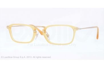 Image of Persol PO3044V Eyeglass Frames 204-52 - Yellow Frame