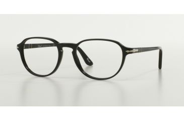 Image of Persol PO3053V Progressive Prescription Eyeglasses 95-50 - Black Frame, Demo Lens Lenses