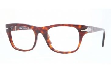 Image of Persol PO3070V Eyeglass Frames 24-52 - Havana Frame
