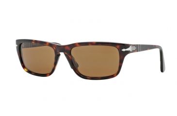 Image of Persol PO3074S Progressive Prescription Sunglasses PO3074S-24-57-55 - Lens Diameter 55 mm, Frame Color Havana