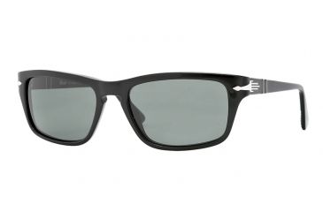 Image of Persol PO3074S Progressive Prescription Sunglasses PO3074S-95-31-55 - Lens Diameter 55 mm, Frame Color Black
