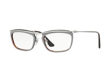 Image of Persol PO3084V Bifocal Prescription Eyeglasses 1008-53 - Top Grey/matte Havana Frame