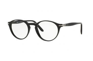 Image of Persol PO3092V Progressive Prescription Eyeglasses 9014-50 - Black Frame
