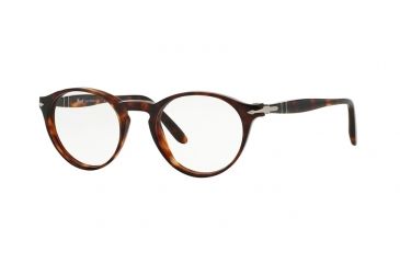 Image of Persol PO3092V Progressive Prescription Eyeglasses 9015-46 - Havana Frame