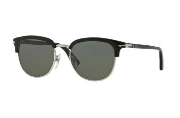 Image of Persol PO3105S Single Vision Prescription Sunglasses PO3105S-95-58-51 - Lens Diameter 51 mm, Frame Color Black