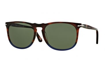 Image of Persol PO3113S Progressive Prescription Sunglasses PO3113S-102231-57 - Lens Diameter 57 mm, Frame Color Terra E Oceano