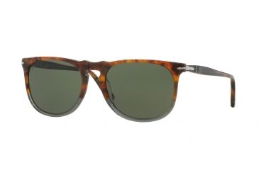 Image of Persol PO3113S Progressive Prescription Sunglasses PO3113S-102331-54 - Lens Diameter 54 mm, Frame Color Fuoco E Ardesia
