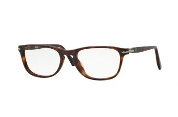 Image of Persol PO3116V Progressive Prescription Eyeglasses 9001-52 - Havana Frame