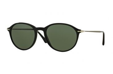 Image of Persol PO3125S Bifocal Prescription Sunglasses PO3125S-95-31-49 - Lens Diameter 49 mm, Frame Color Black