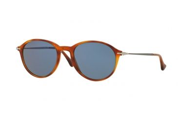 Image of Persol PO3125S Bifocal Prescription Sunglasses PO3125S-96-56-49 - Lens Diameter 49 mm, Frame Color Light Havana