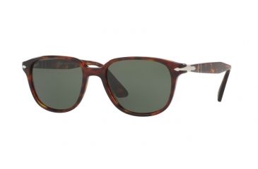 Image of Persol PO3149S Single Vision Prescription Sunglasses PO3149S-24-31-55 - Lens Diameter 55 mm, Frame Color Havana
