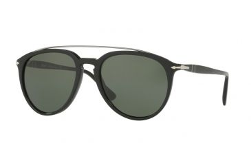 Image of Persol PO3159S Bifocal Prescription Sunglasses PO3159S-901431-55 - Lens Diameter 55 mm, Frame Color Black