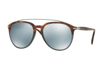 Image of Persol PO3159S Bifocal Prescription Sunglasses PO3159S-904430-55 - Lens Diameter 55 mm, Frame Color Fuoco E Ardesia