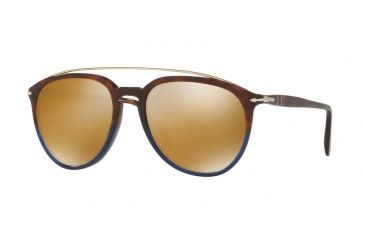 Image of Persol PO3159S Bifocal Prescription Sunglasses PO3159S-9045W4-55 - Lens Diameter 55 mm, Frame Color Terra E Oceano