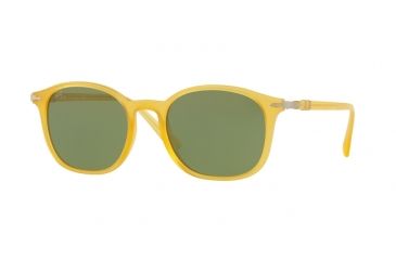 Image of Persol PO3182S Single Vision Prescription Sunglasses PO3182S-10484E-51 - Lens Diameter 51 mm, Frame Color Matte Yellow