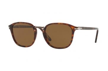 Image of Persol PO3186S Progressive Prescription Sunglasses PO3186S-24-57-51 - Lens Diameter 51 mm, Frame Color Havana