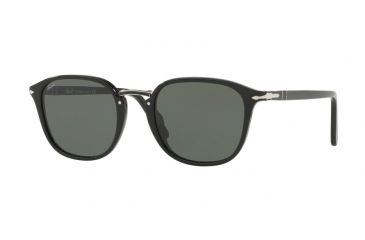 Image of Persol PO3186S Progressive Prescription Sunglasses, 51mm, Black, PO3186S-95-31-51-PRO